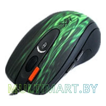 Игровая мышь A4Tech A4-XL-750BK-Green Fire